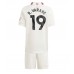 Billige Manchester United Raphael Varane #19 Børnetøj Tredjetrøje til baby 2023-24 Kortærmet (+ korte bukser)